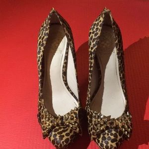Vince Camuto Leopard Pumps